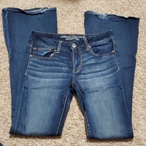 Ae boho flare jeans